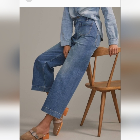 Anthropologie Pilcro Retro Wide-Leg Jean - Picture 7 of 11
